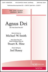 Agnus Dei SATB choral sheet music cover